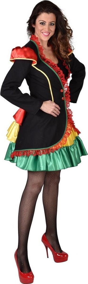 Limburg Kostuum | Limburgs Carnaval Rio Brasil Jas Vrouw | XXL | Carnaval kostuum | Verkleedkleding